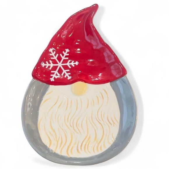 Christmas Gnome Plate - Picture 1 of 2